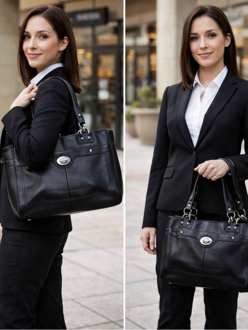 Coach Penelope Pebble Leather Carryall  Shoulder Bag F16531